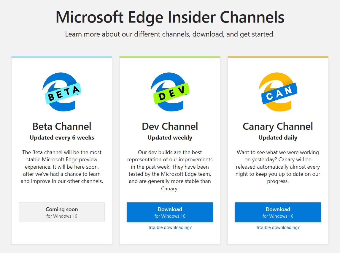 Chromium-Based Microsoft Edge Preview is now Available for Download